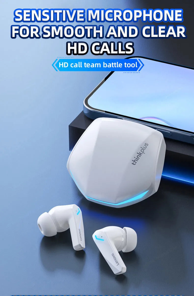 Lenovo GM2 Pro True Wireless Bluetooth Earphones Headphones Mini Earpone Headset For Huawei Android Apple iPhone Earbuds