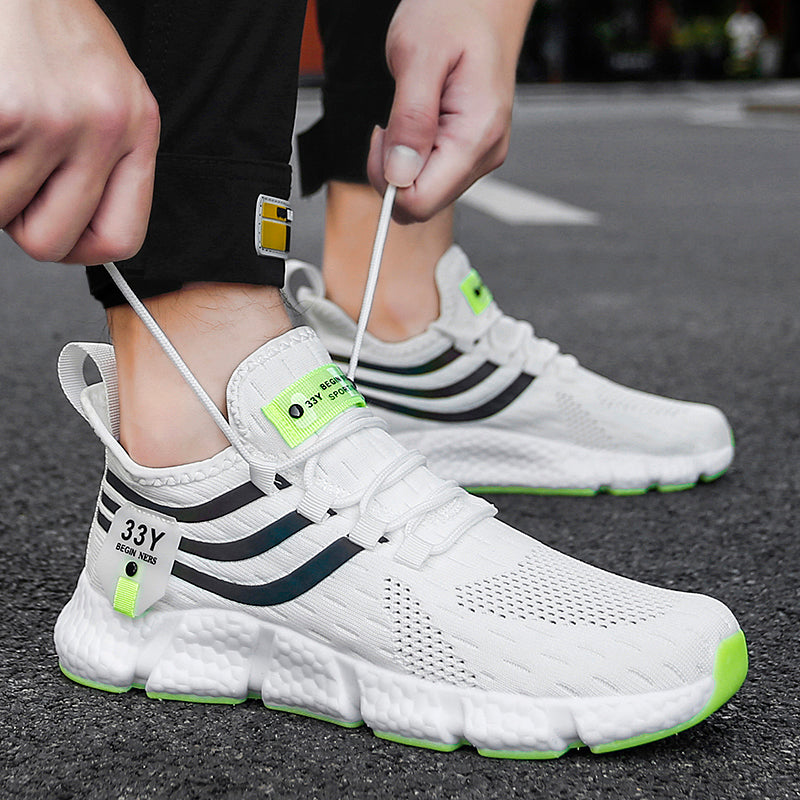 Women Sneakers 2023 New Mesh Breathable White Running Platform Shoes Comfortable Outdoor Sports Men Brand Shoes Tenis Masculino