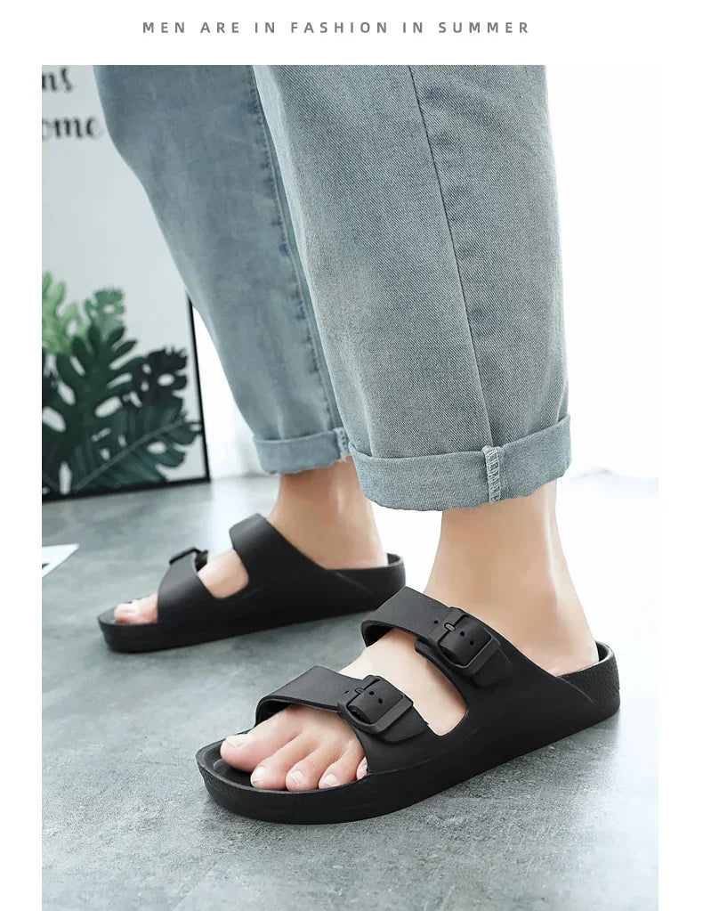 Summer Women Slippers Lightweight Comfortable White Flats Flip Flops Ladies Sandals Casual Mens Shoes Zapatos Mujer