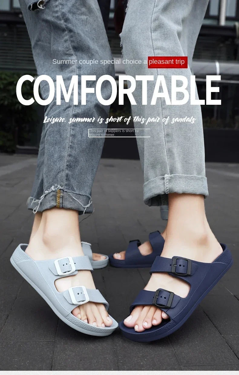 Summer Women Slippers Lightweight Comfortable White Flats Flip Flops Ladies Sandals Casual Mens Shoes Zapatos Mujer