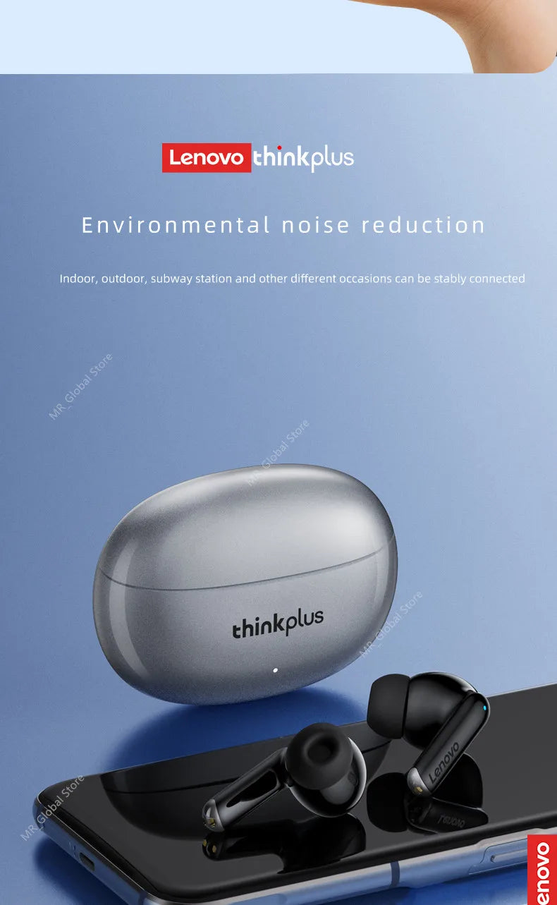 NEW Original Lenovo XT88 TWS Wireless Earphone Bluetooth 5.3 Dual Stereo Noise Reduction Bass Touch Control Long Standby headset